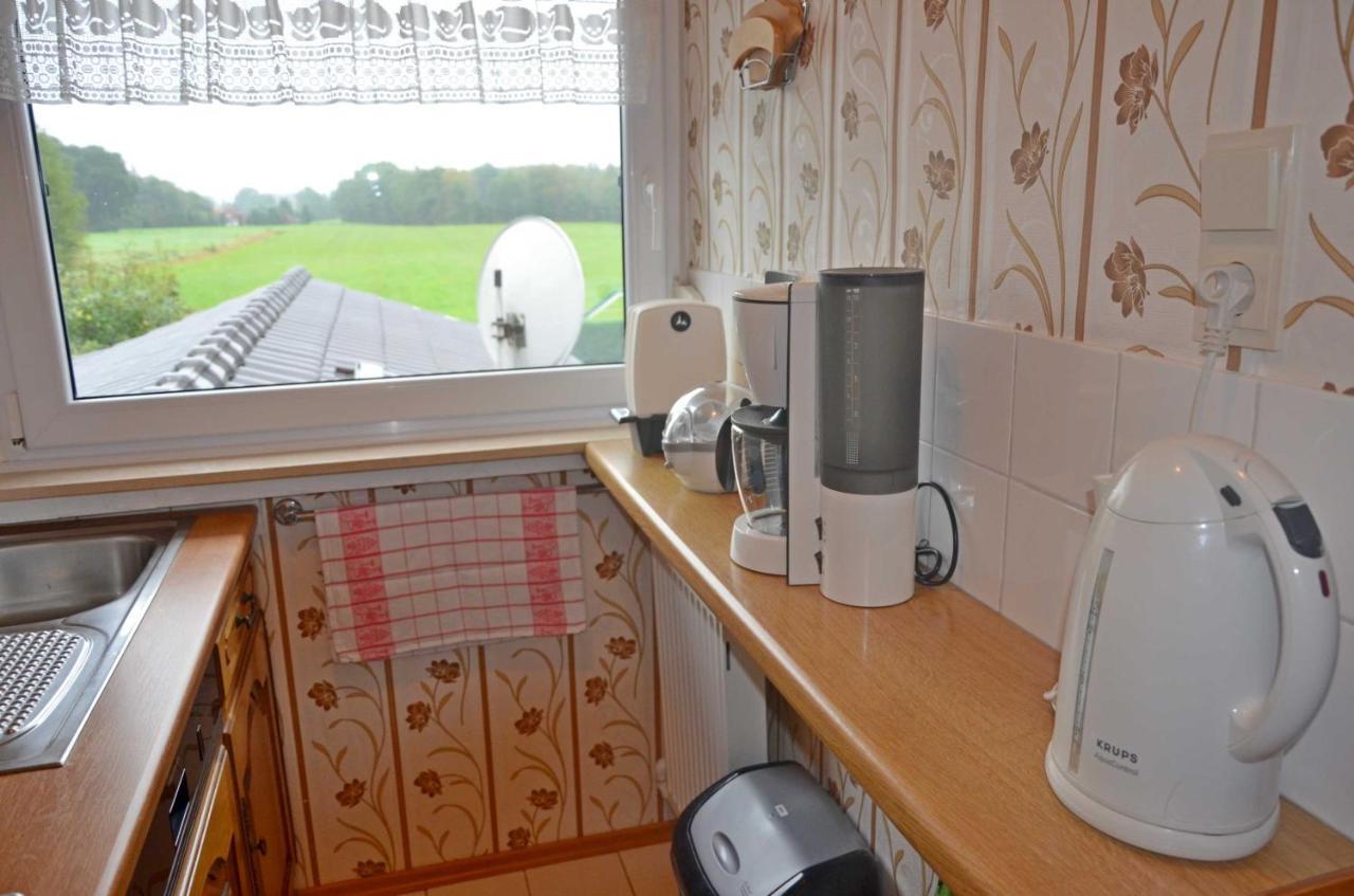 Ferienwohnung Kleinhaus, 95008 Rhauderfehn Eksteriør billede