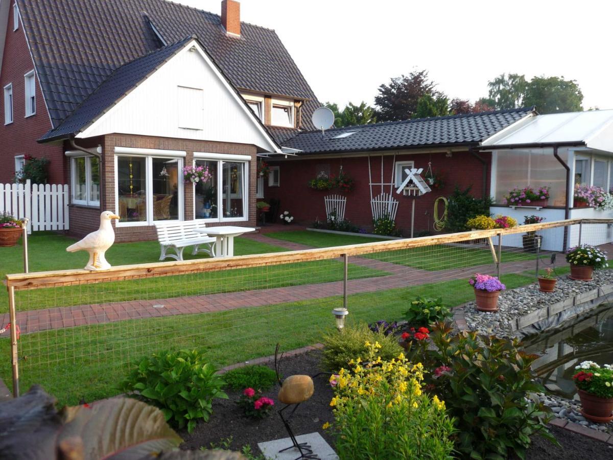 Ferienwohnung Kleinhaus, 95008 Rhauderfehn Eksteriør billede